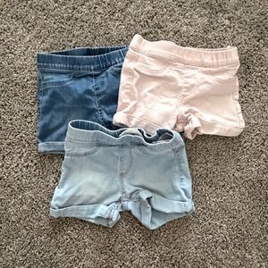 H&M Denim Shorts Trio